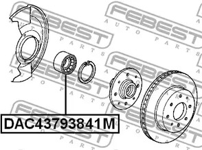 Фото DAC43793841M Подшипник FEBEST {forloop.counter}}