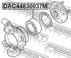 Фото DAC44830037M Подшипник FEBEST {forloop.counter}}