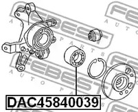 Фото DAC45840039 Подшипник FEBEST {forloop.counter}}