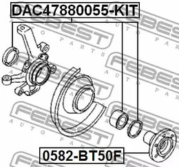 Фото DAC47880055KIT Подшипник FEBEST {forloop.counter}}