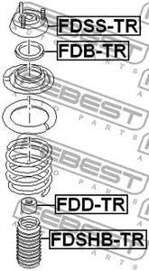 Фото FDDTR Амортизатор FEBEST {forloop.counter}}