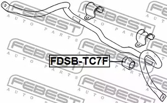 Фото FDSBTC7F Подвеска FEBEST {forloop.counter}}