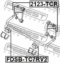 Фото FDSBTC7RV2 Подвеска FEBEST {forloop.counter}}