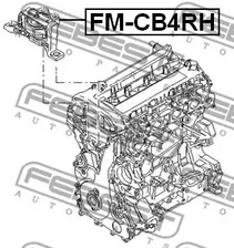 Фото FMCB4RH Подвеска FEBEST {forloop.counter}}