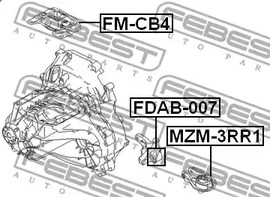 Фото FMCB4 Подвеска FEBEST {forloop.counter}}