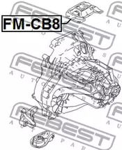 Фото FMCB8 Подвеска FEBEST {forloop.counter}}