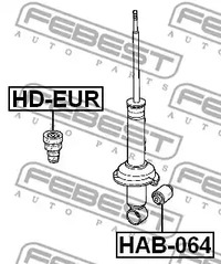 Фото HAB064 Втулка FEBEST {forloop.counter}}