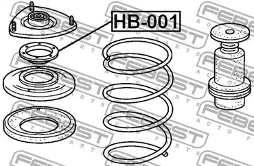 Фото HB001 Подшипник FEBEST {forloop.counter}}