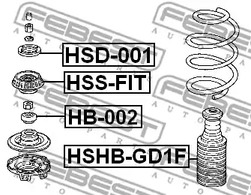 Фото HB002 Подшипник FEBEST {forloop.counter}}