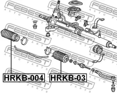 Фото HRKB004 Пыльник FEBEST {forloop.counter}}