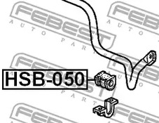 Фото HSB050 Подвеска FEBEST {forloop.counter}}