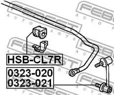 Фото HSBCL7R Подвеска FEBEST {forloop.counter}}