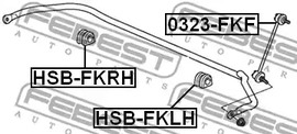 Фото HSBFKLH Подвеска FEBEST {forloop.counter}}