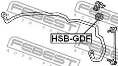 Фото HSBGDF Подвеска FEBEST {forloop.counter}}