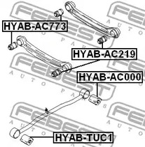 Фото HYABAC000 Подвеска FEBEST {forloop.counter}}