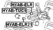 Фото HYABELR21 Втулка FEBEST {forloop.counter}}