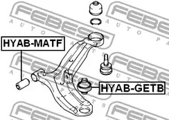 Фото HYABGETB Подвеска FEBEST {forloop.counter}}