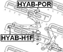 Фото HYABH1F Подвеска FEBEST {forloop.counter}}