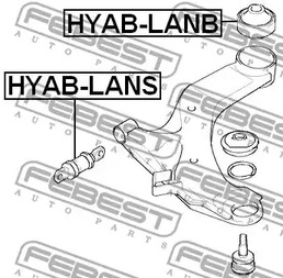 Фото HYABLANB Подвеска FEBEST {forloop.counter}}