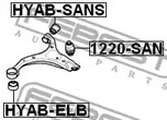 Фото HYABSANS Подвеска FEBEST {forloop.counter}}