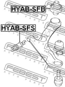 Фото HYABSFB Подвеска FEBEST {forloop.counter}}