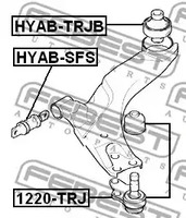 Фото HYABTRJB Подвеска FEBEST {forloop.counter}}