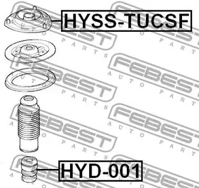 Фото HYD001 Амортизатор FEBEST {forloop.counter}}