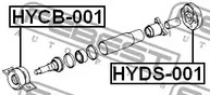 Фото HYDS001 Амортизатор FEBEST {forloop.counter}}