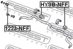 Фото HYSBNFF Подвеска FEBEST {forloop.counter}}