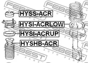 Фото HYSSACR Подвеска FEBEST {forloop.counter}}