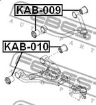 Фото KAB010 Подвеска FEBEST {forloop.counter}}