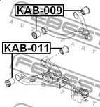 Фото KAB011 Подвеска FEBEST {forloop.counter}}