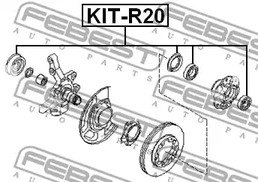 Фото KITR20 Подшипник FEBEST {forloop.counter}}