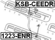 Фото KSBCEEDR Подвеска FEBEST {forloop.counter}}