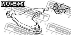 Фото MAB024 Подвеска FEBEST {forloop.counter}}