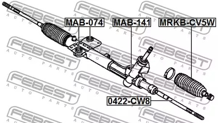 Фото MAB141 Подвеска FEBEST {forloop.counter}}