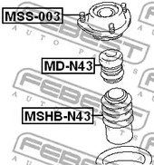 Фото MDN43 Амортизатор FEBEST {forloop.counter}}