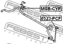 Фото MSBCYF Подвеска FEBEST {forloop.counter}}