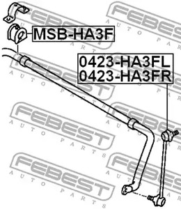 Фото MSBHA3F Подвеска FEBEST {forloop.counter}}