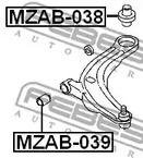 Фото MZAB038 Подвеска FEBEST {forloop.counter}}