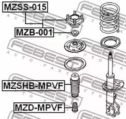 Фото MZSS015 Подвеска FEBEST {forloop.counter}}