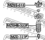 Фото MZSS018 Подвеска FEBEST {forloop.counter}}