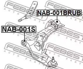 Фото NAB001BRUB Подвеска FEBEST {forloop.counter}}