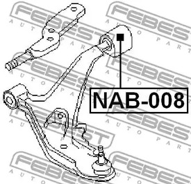 Фото NAB008 Подвеска FEBEST {forloop.counter}}