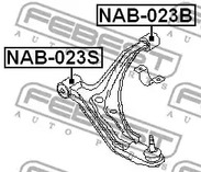 Фото NAB023B Подвеска FEBEST {forloop.counter}}