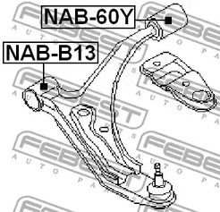 Фото NAB60Y Подвеска FEBEST {forloop.counter}}