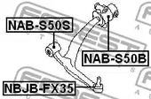 Фото NABS50B Подвеска FEBEST {forloop.counter}}