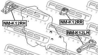 Фото NMK12LH Подвеска FEBEST {forloop.counter}}