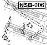 Фото NSB006 Подвеска FEBEST {forloop.counter}}