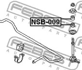 Фото NSB009 Подвеска FEBEST {forloop.counter}}